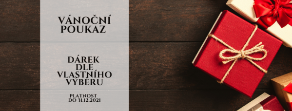 Vánoční poukaz – dárek pro radost